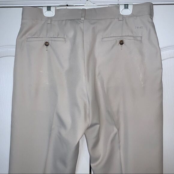 Ping cream colored golf pants - Picture 6 of 9